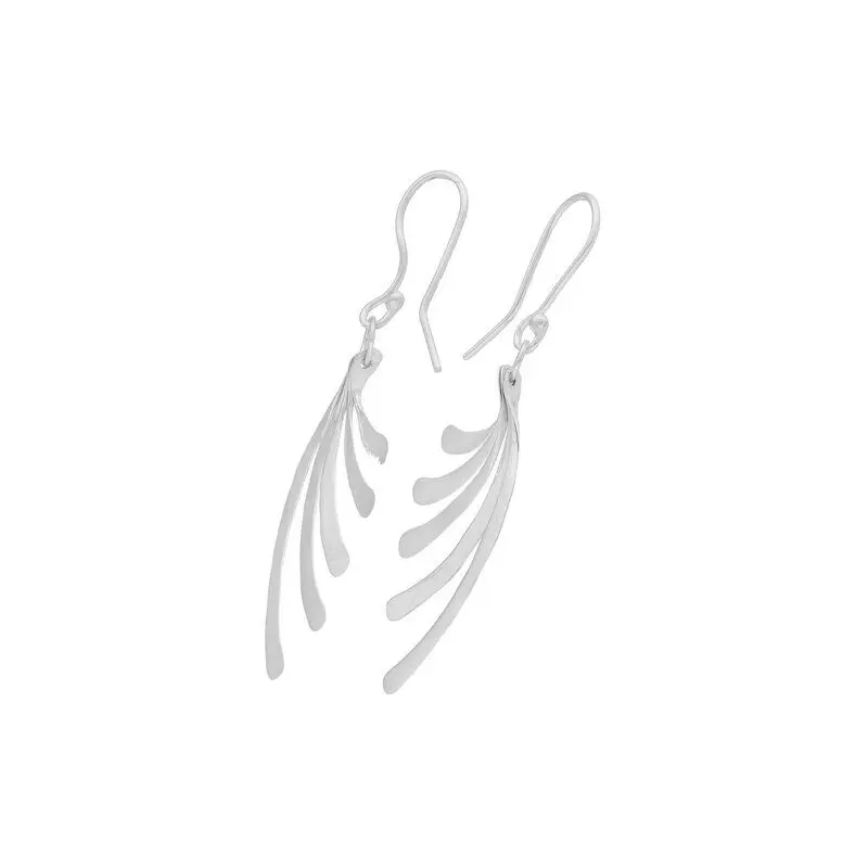 pakilia Silber Ohrringe Flügel Fair-Trade und handmade