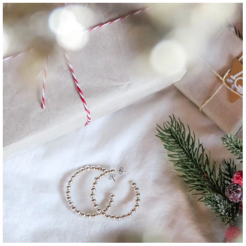 pakilia Silber Ohrringe Kugeln Fair-Trade und handmade