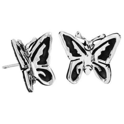pakilia Silber Ohrringe Schmetterling Fair-Trade und handmade