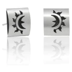 pakilia Silber Ohrringe Sonne Fair-Trade und handmade