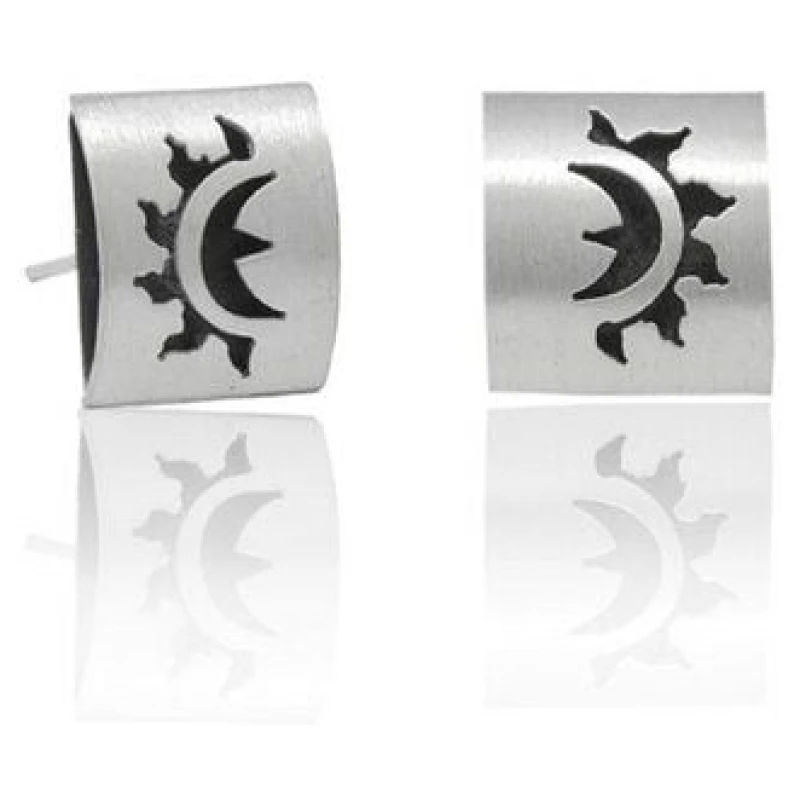 pakilia Silber Ohrringe Sonne Fair-Trade und handmade