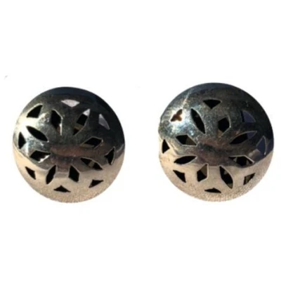 pakilia Silber Ohrringe dreidimensionale Form Fair-Trade und handmade
