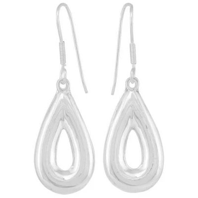 pakilia Silber Ohrringe strahlender Tropfen Fair-Trade und handmade