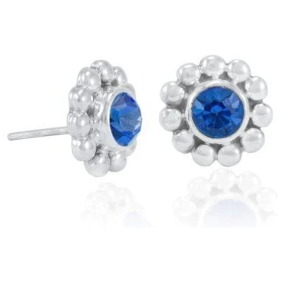 pakilia Silber Ohrstecker Sonnenblume Fair-Trade und handmade