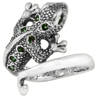pakilia Silber Ring Chamäleon Fair-Trade und handmade