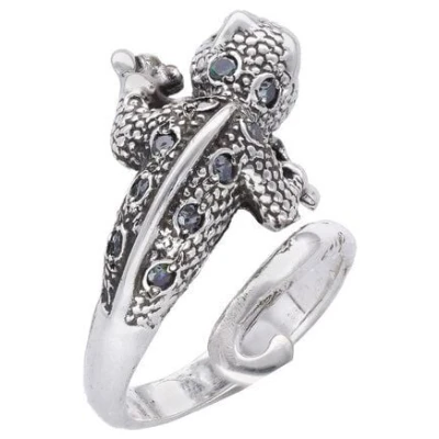 pakilia Silber Ring Chamäleon Fair-Trade und handmade