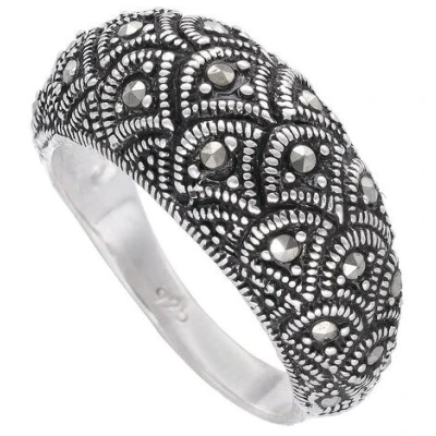 pakilia Silber Ring Gürteltier Fair-Trade und handmade