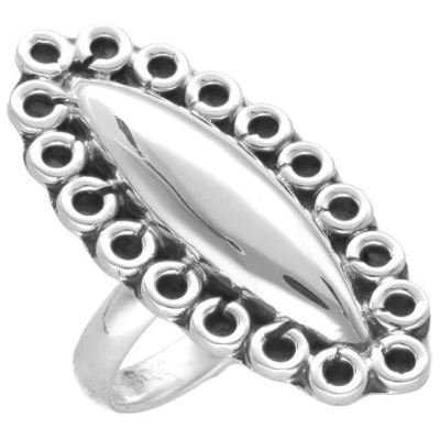 pakilia Silber Ring Katzenauge Fair-Trade und handmade