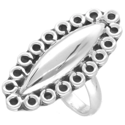 pakilia Silber Ring Katzenauge Fair-Trade und handmade