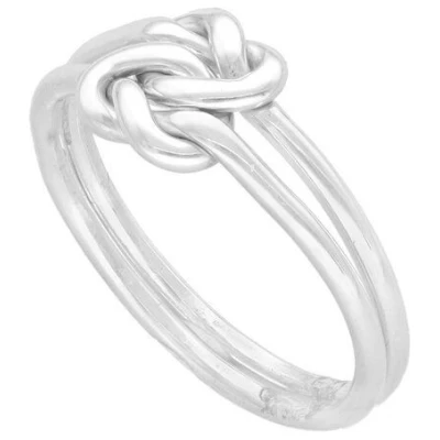 pakilia Silber Ring Knoten fein Fair-Trade und handmade