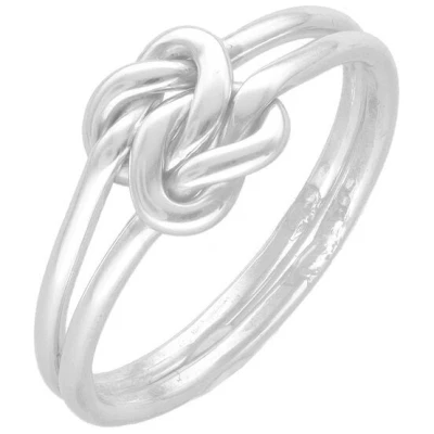 pakilia Silber Ring Knoten fein Fair-Trade und handmade