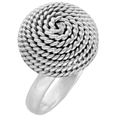 pakilia Silber Ring Kordel Fair-Trade und handmade