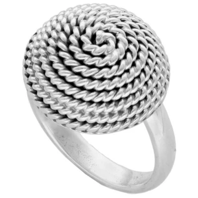 pakilia Silber Ring Kordel Fair-Trade und handmade