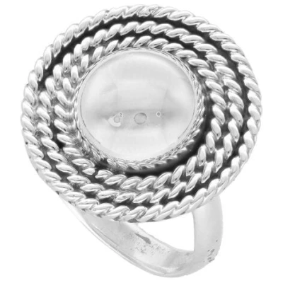 pakilia Silber Ring Kugel Fair-Trade und handmade
