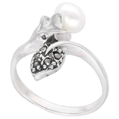 pakilia Silber Ring Perlen Fair-Trade und handmade