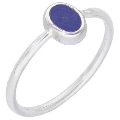pakilia Silber Ring oval Fair-Trade und handmade