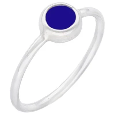 pakilia Silber Ring rund Fair-Trade und handmade