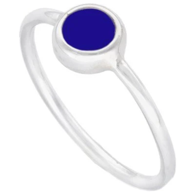 pakilia Silber Ring rund Fair-Trade und handmade