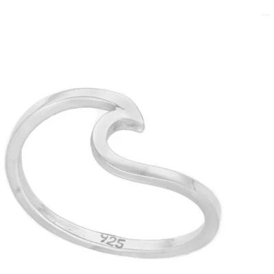 pakilia Silber Ring wellig Fair-Trade und handmade