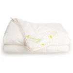 purnatour 4-Jahreszeiten Bettdecke Merinowolle mit Zirbe - bio organic-