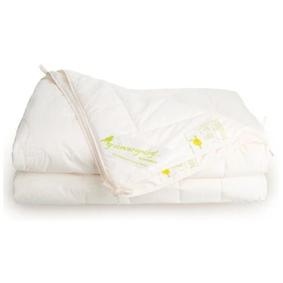 purnatour 4-Jahreszeiten Bettdecke Merinowolle mit Zirbe - bio organic-