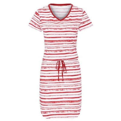 recolution Damen Jersey-Kleid Stripes