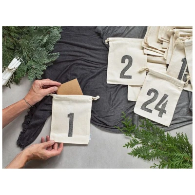 renna deluxe Adventskalender aus Bio-Baumwolle