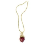 renna deluxe Geburtsstein Kette Gold