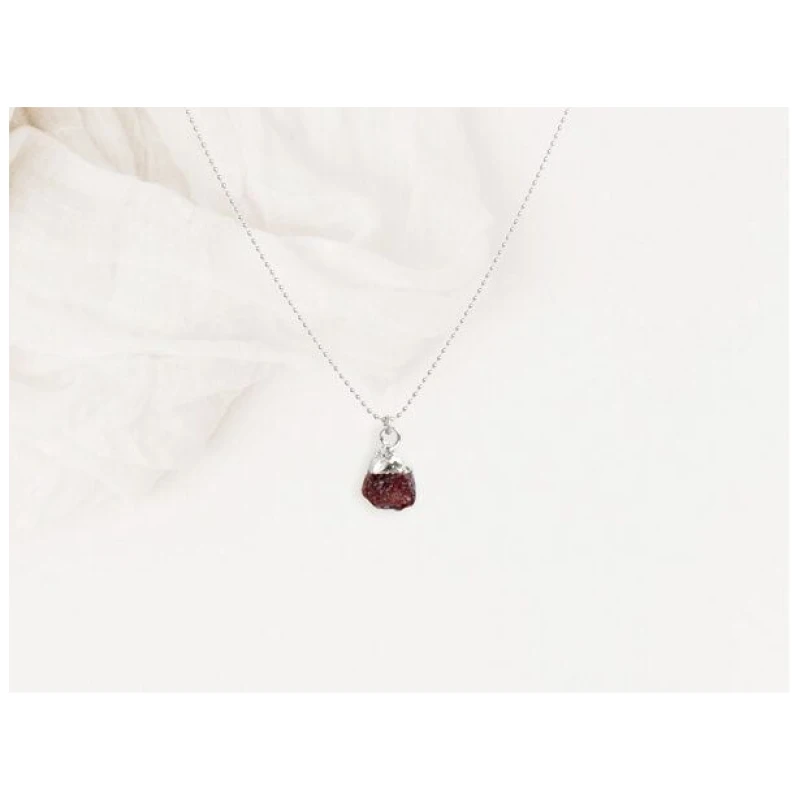 renna deluxe Geburtsstein Kette Silber