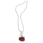 renna deluxe Geburtsstein Kette Silber