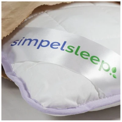 simpelsleep Lavendel Kopfkissen 40x80 inkl. Reißverschluss