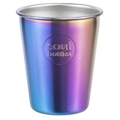 soulbottles Plastikfreier Trinkbecher aus Edelstahl · soulcups steel Utopia · 0,3 l und 0,4 l