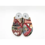 thies 1856 Damen vegan Clog Eco World Travel Grau