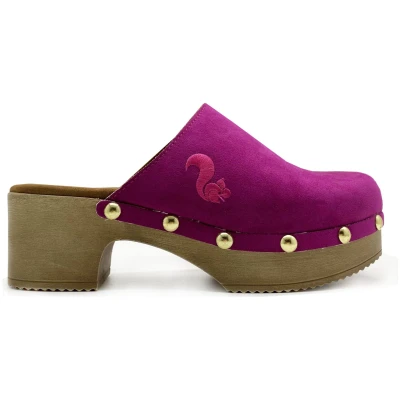 thies 1856 Damen vegan Clog Rec Soft Orchid Pink
