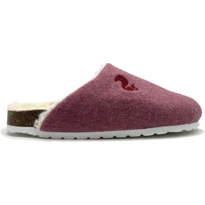 thies 1856 Damen vegan Gefütterte Loafer Dunkelrot