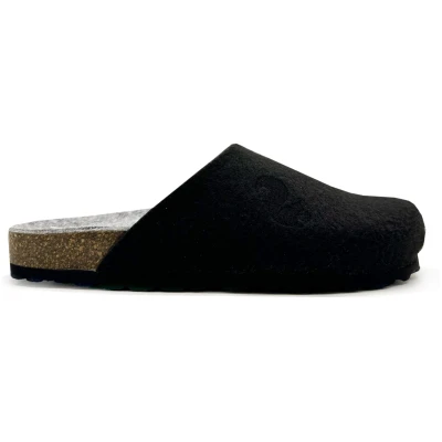 thies 1856 Herren vegan Clog Recycled Pet Bio Schwarz