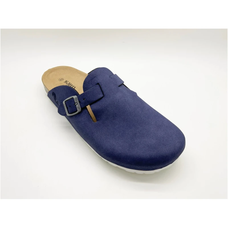 thies 1856 Herren vegan Clogs Eco Bio Ocean Dunkelblau