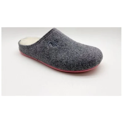 thies 1856 ® Recycled Wool Slipper, aus Wolle und Bio-Schurwolle, fair produziert