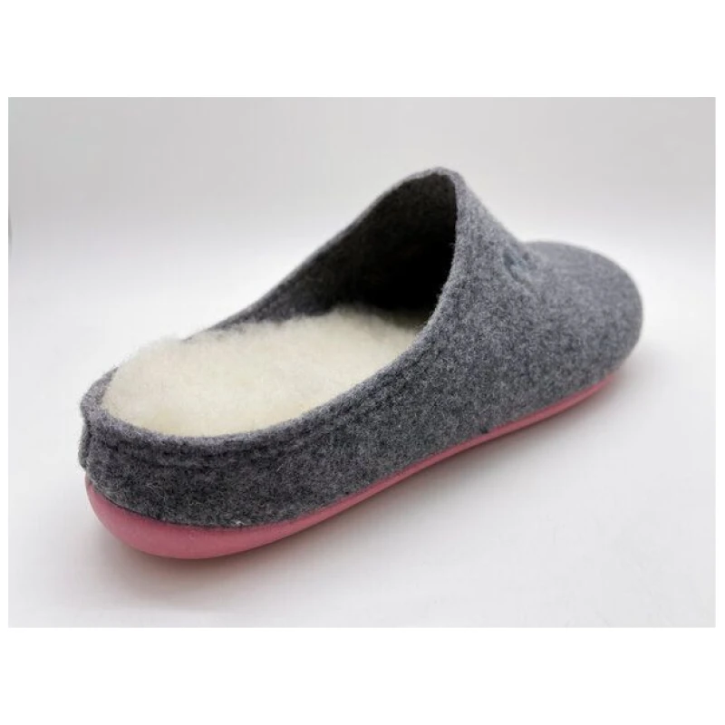 thies 1856 ® Recycled Wool Slipper, aus Wolle und Bio-Schurwolle, fair produziert