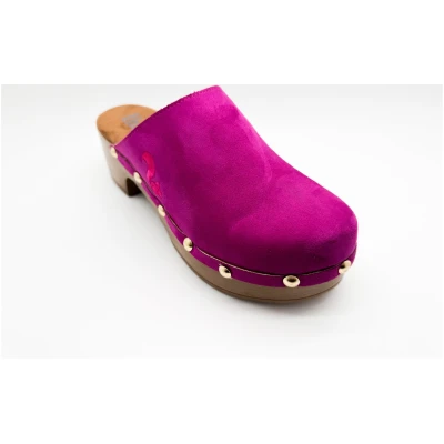 thies Damen vegan Clog Rec Soft Orchid Pink