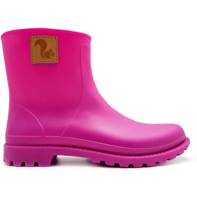 thies Damen vegan Regenstiefel 100% Wasserdicht Biologisch Abbaubar Orchidee Rosa
