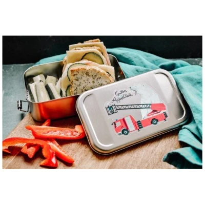 tindobo Edelstahl SET Lunchbox & Trinkflasche Guten Appetütata