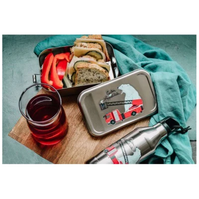 tindobo Edelstahl SET Lunchbox & Trinkflasche Guten Appetütata