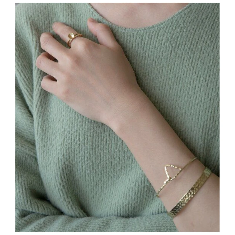 ting goods Armreif Triangle, Messing