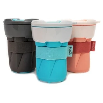 up2u Faltbarer Kaffeebecher "MuC My useful Cup®" | Coffee to go Becher | Made in Germany | 350ml