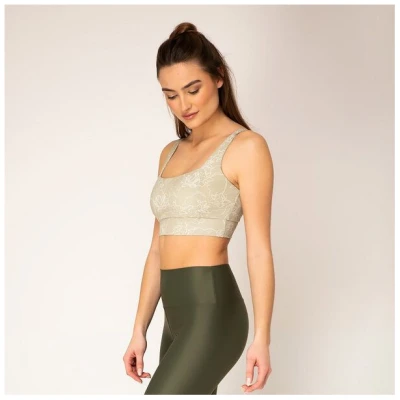 woodlike Crop Top - Lotus