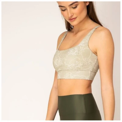 woodlike Crop Top - Lotus