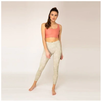 woodlike High Waist Leggings - Lotus