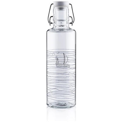 0,6L Soulbottle Glasflasche - Heimat Wasser