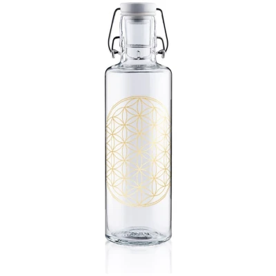 0,6L Soulbottle Trinkflasche - Blume des Lebens
